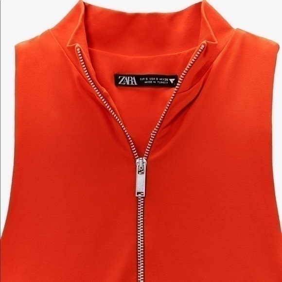 ZARA bodysuit zipper up design 5039/327 - Picture 6 of 7